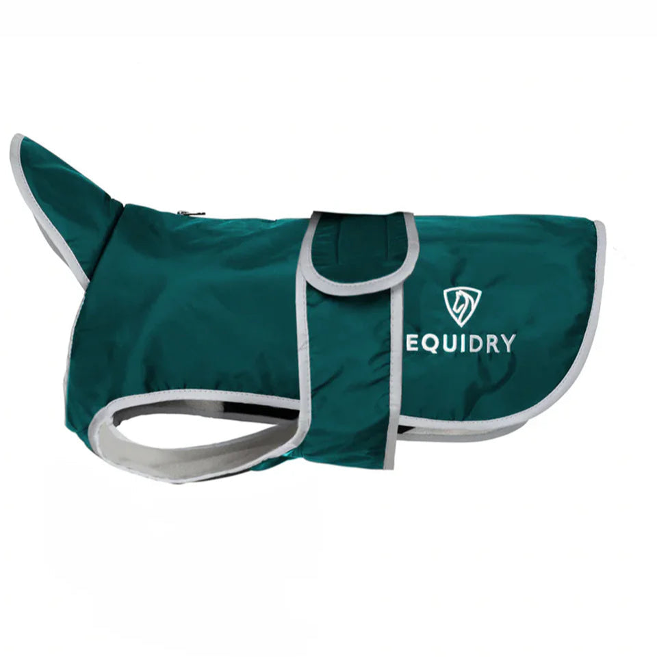 EQUIDRY Dog Coat #colour_teal-grey