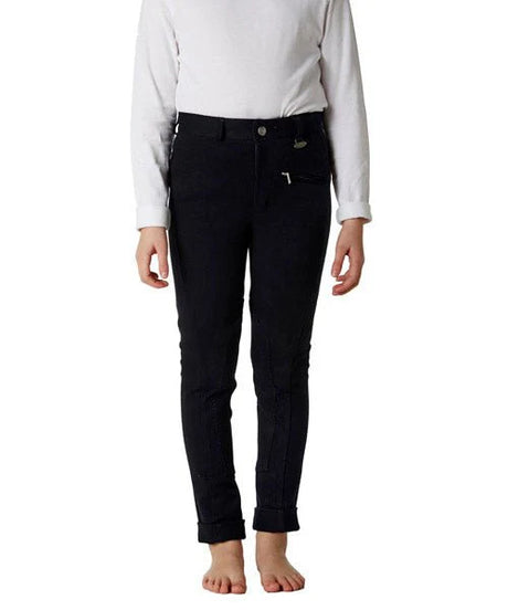 Toggi Children's Show Ring Jodhpurs #colour_black