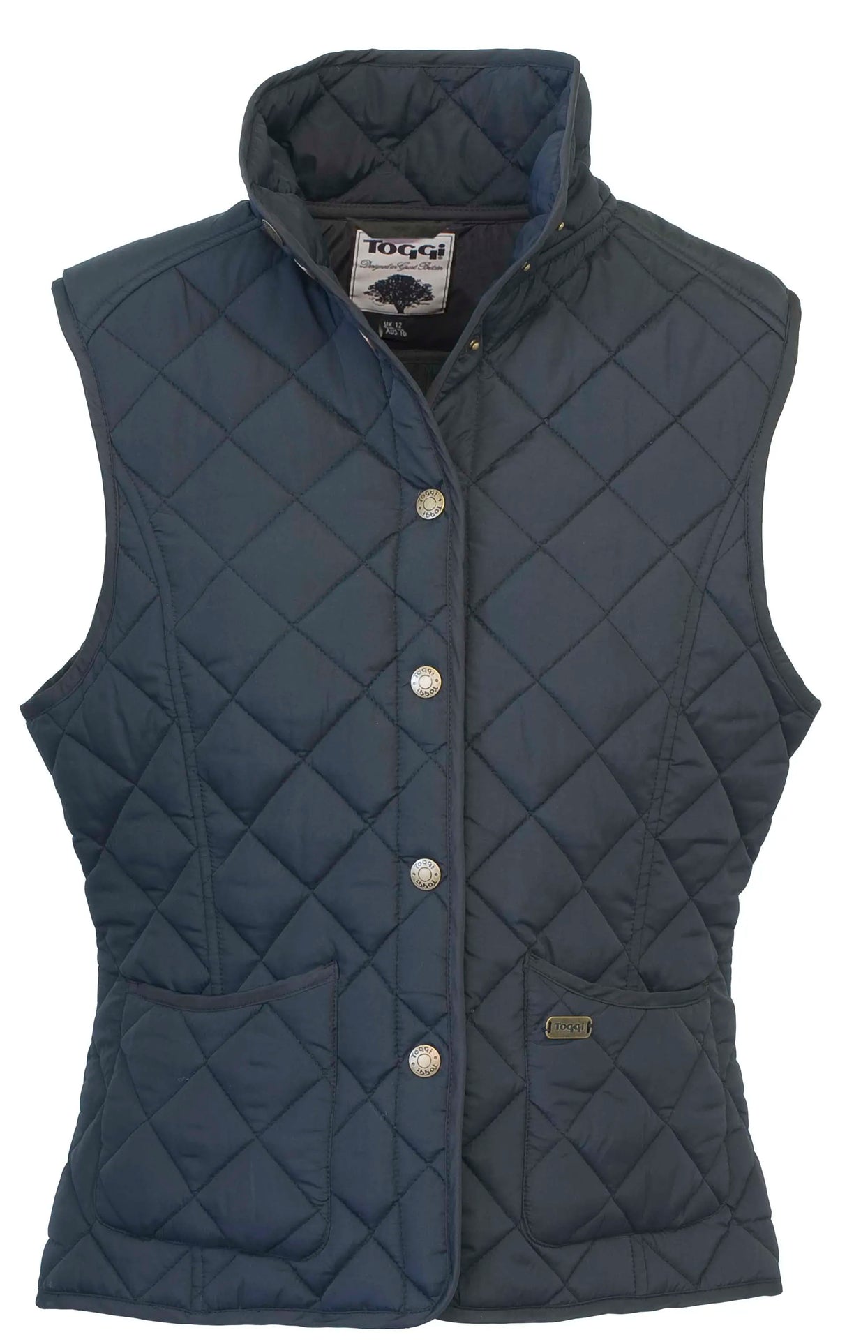 Toggi Ladies Esher Quilted Gilet #colour_black