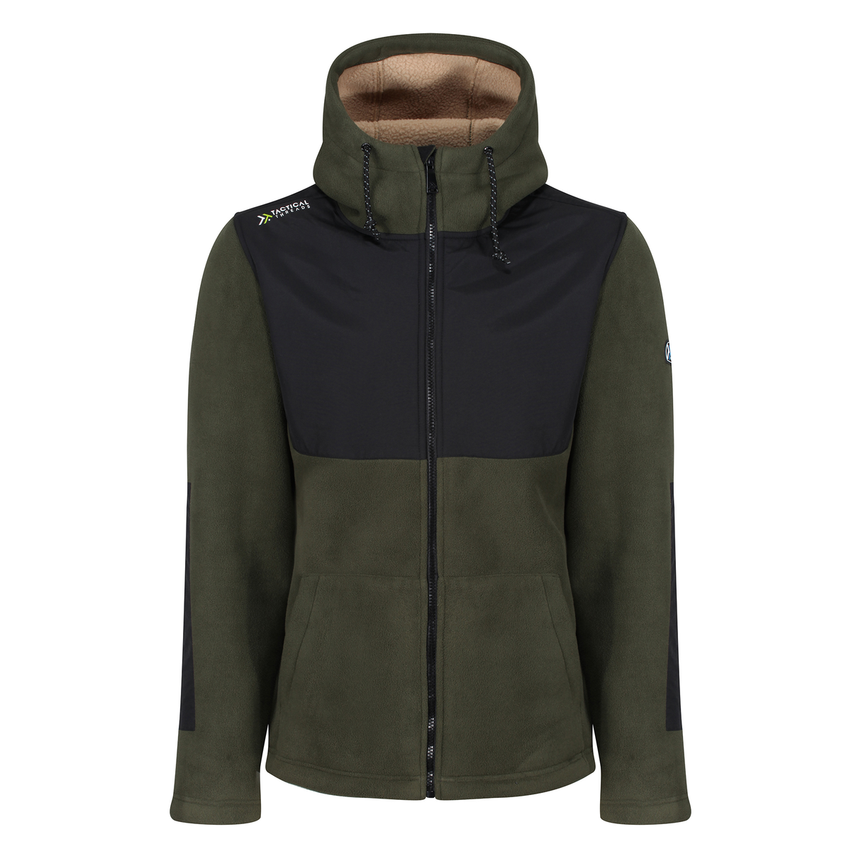 Regatta Professional Garrison Hooded Jacket #colour_dark-khaki-black