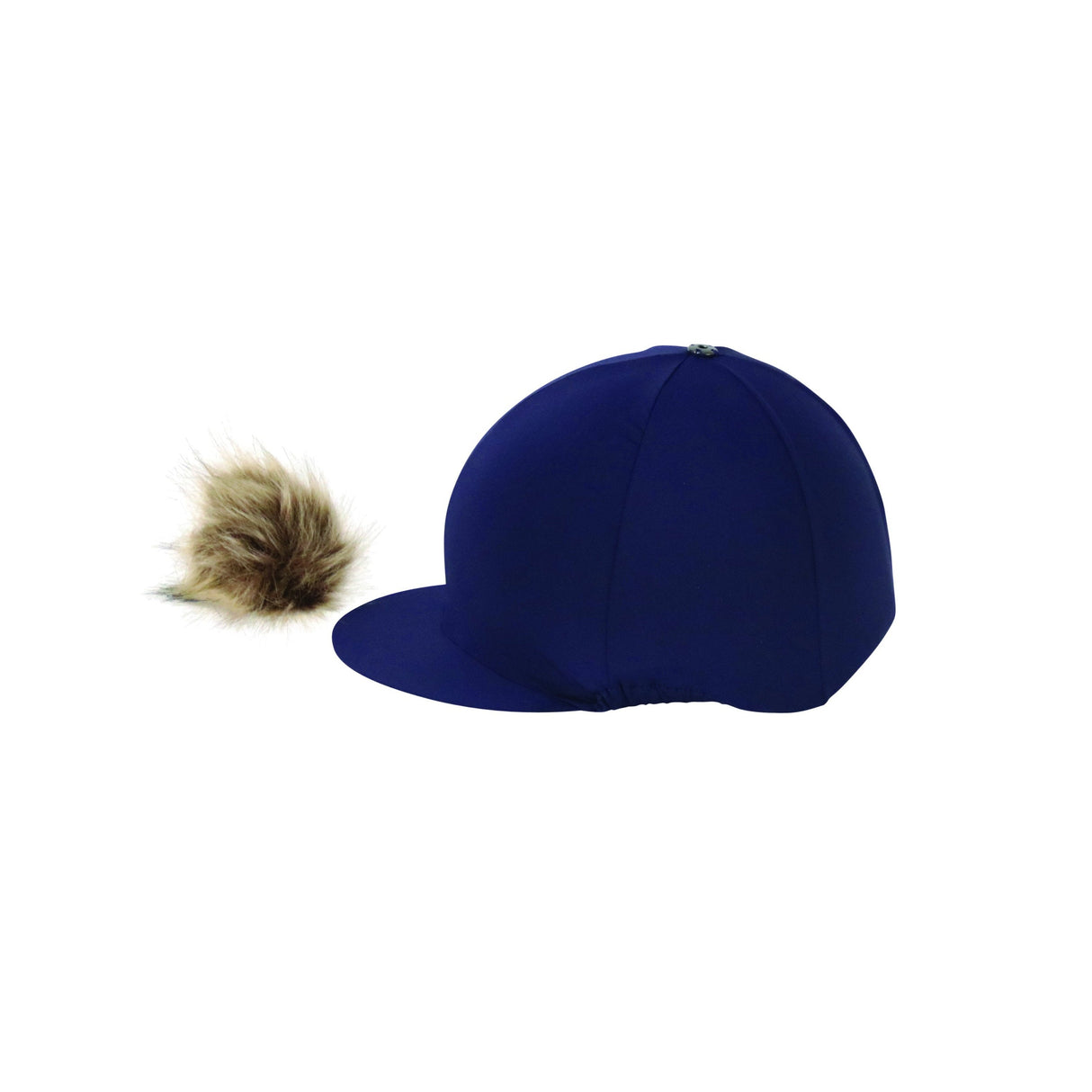 Hy Equestrian Hutbezug mit Kunstfellbommel