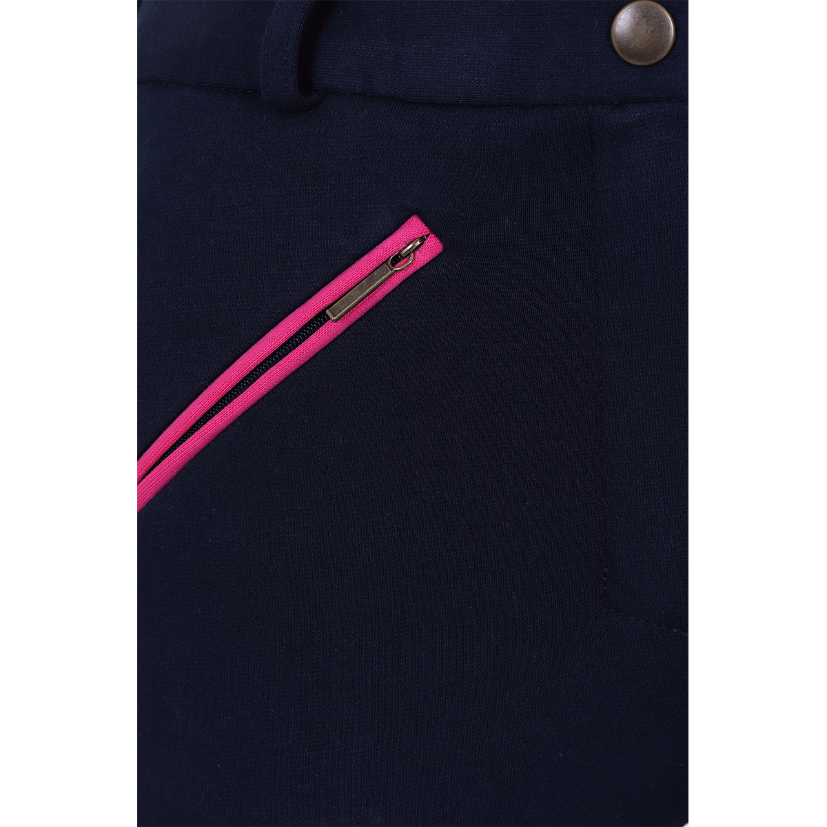 GS Equestrian Carol Damen-Reithose mit Vollbesatz, zweifarbig, Silikon
