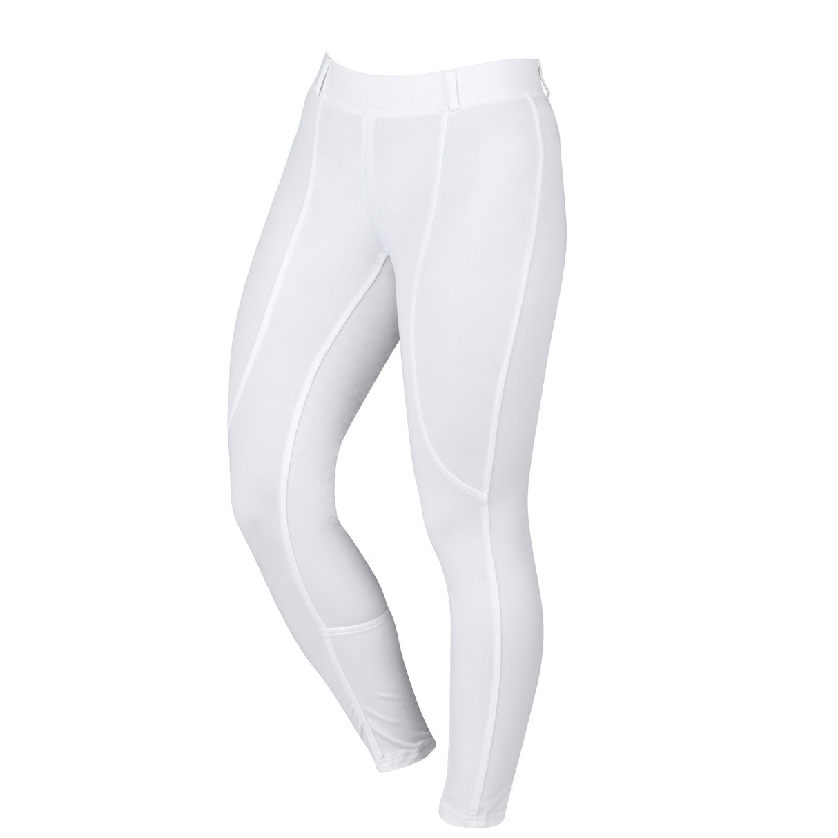Dublin Performance Cool-It Gel Childs Riding Tights #colour_white