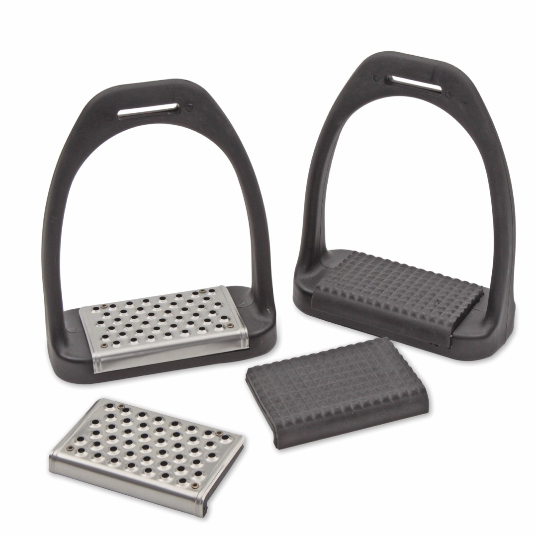 Shires Interchangeable Tread Lightweight Stirrups