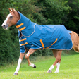 Shires Tempest Original Lite Turnout Rug with Detachable Neck #colour_teal