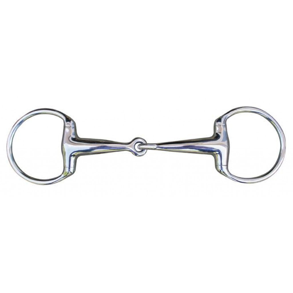 HKM Eggbutt Snaffle Stainless Steel 20mm