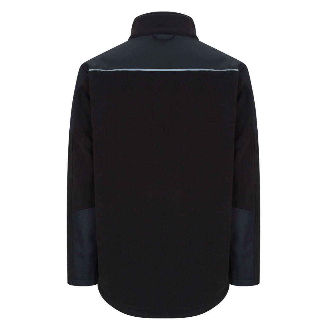 Hoggs of Fife Granite Men's Bonded Fleece Jacket #colour_black