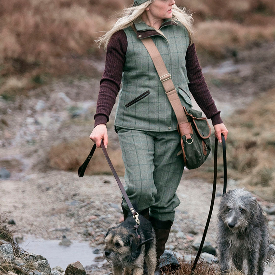 Hoggs of Fife Roslin Ladies Technical Tweed Waistcoat