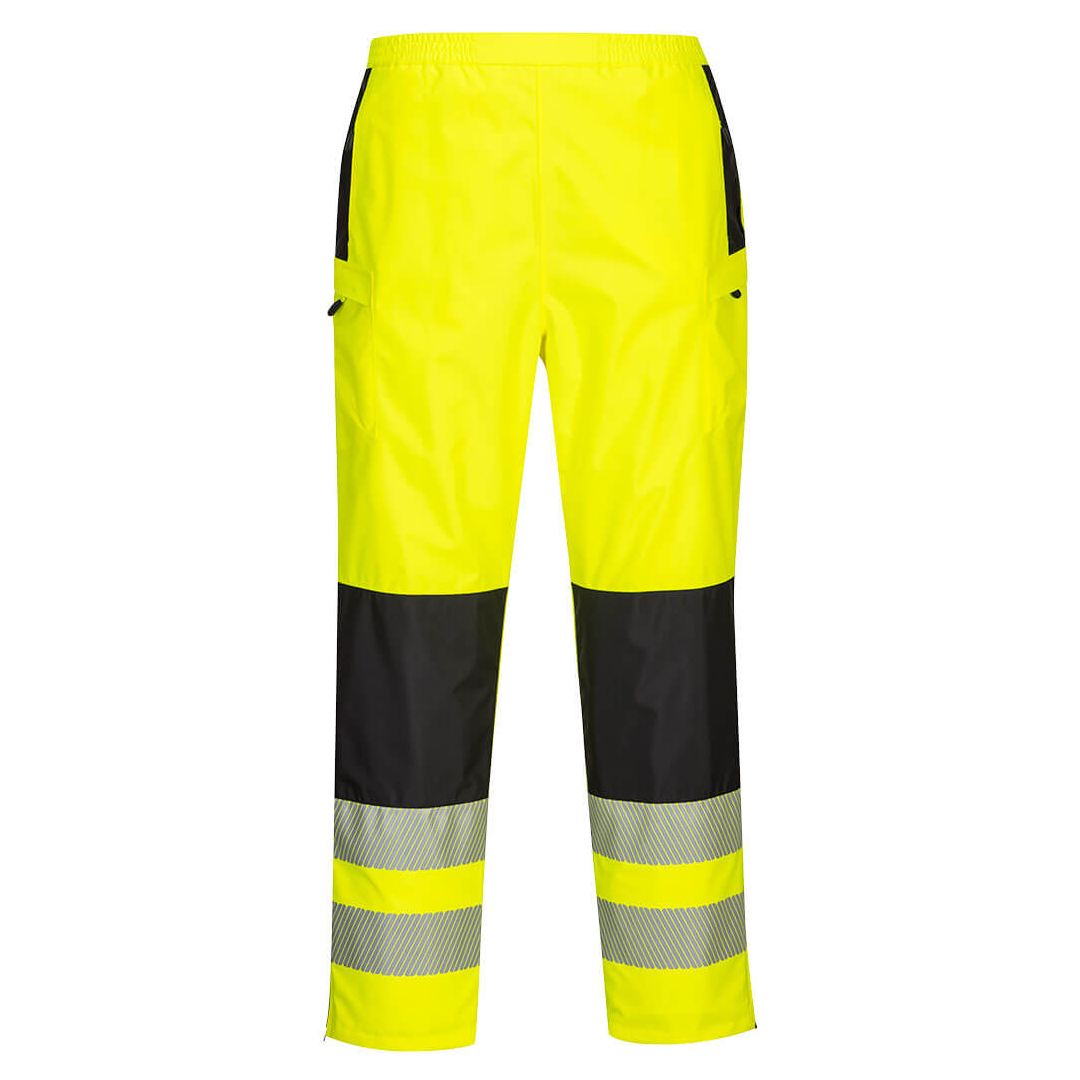 Portwest PW3 Ladies Rain Trousers #colour_yellow-black