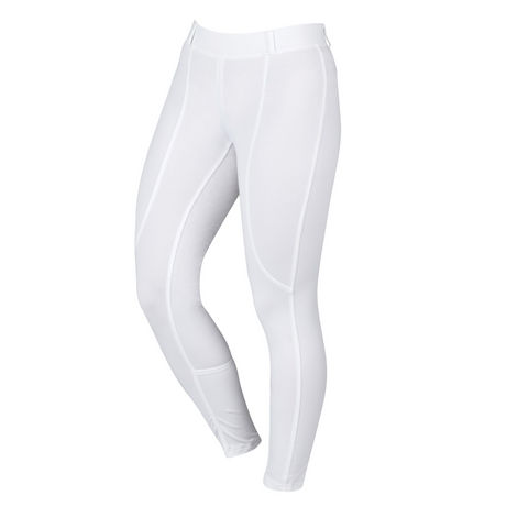 Dublin Performance Cool-It Gel Ladies Riding Tights #colour_white