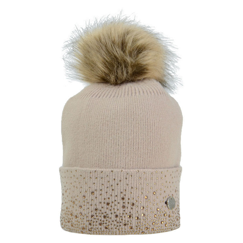 HyFASHION Two Toned Alaska Bobble Hat