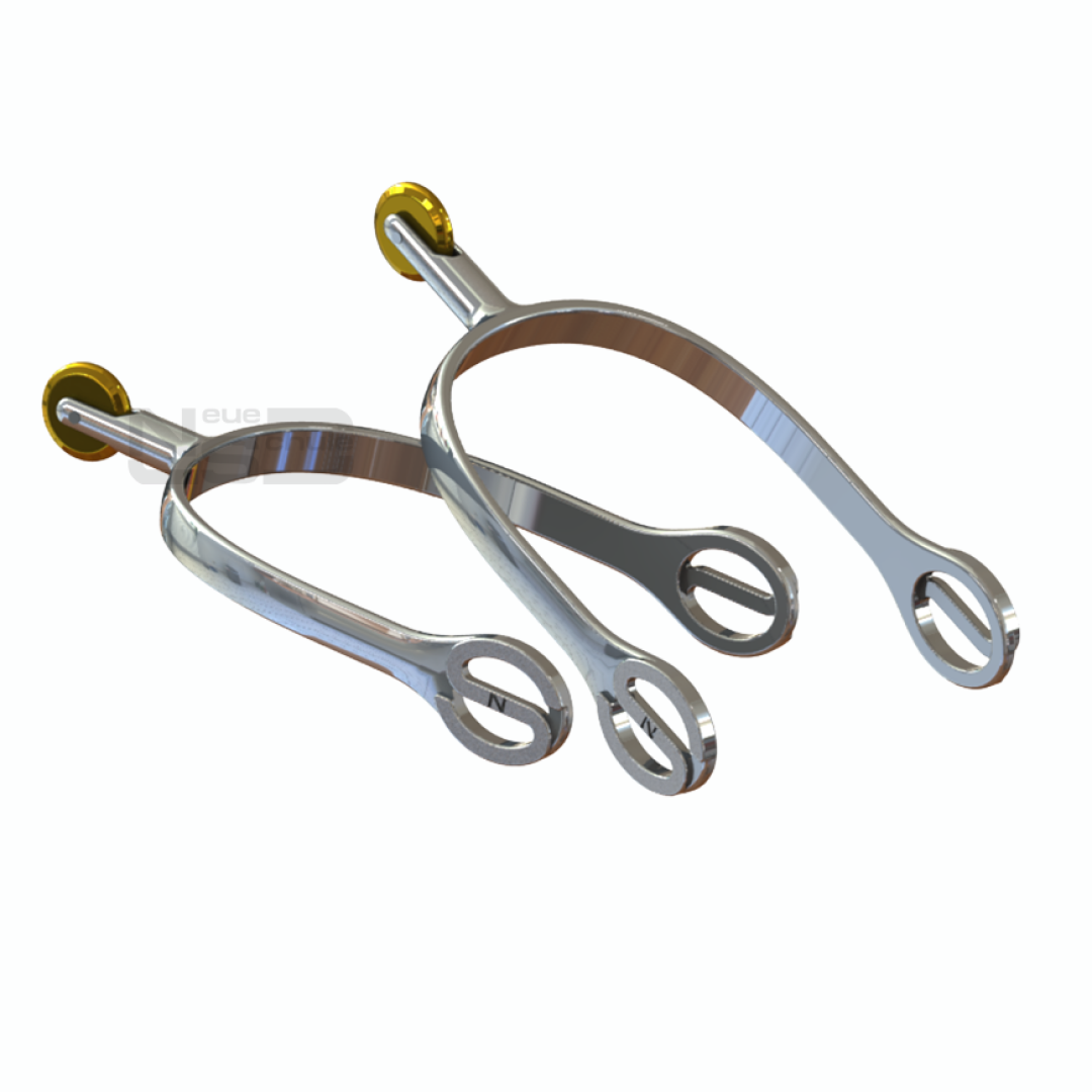 Neue Schule Spursmart Rowel Spurs - Compétition Fit (Paire)