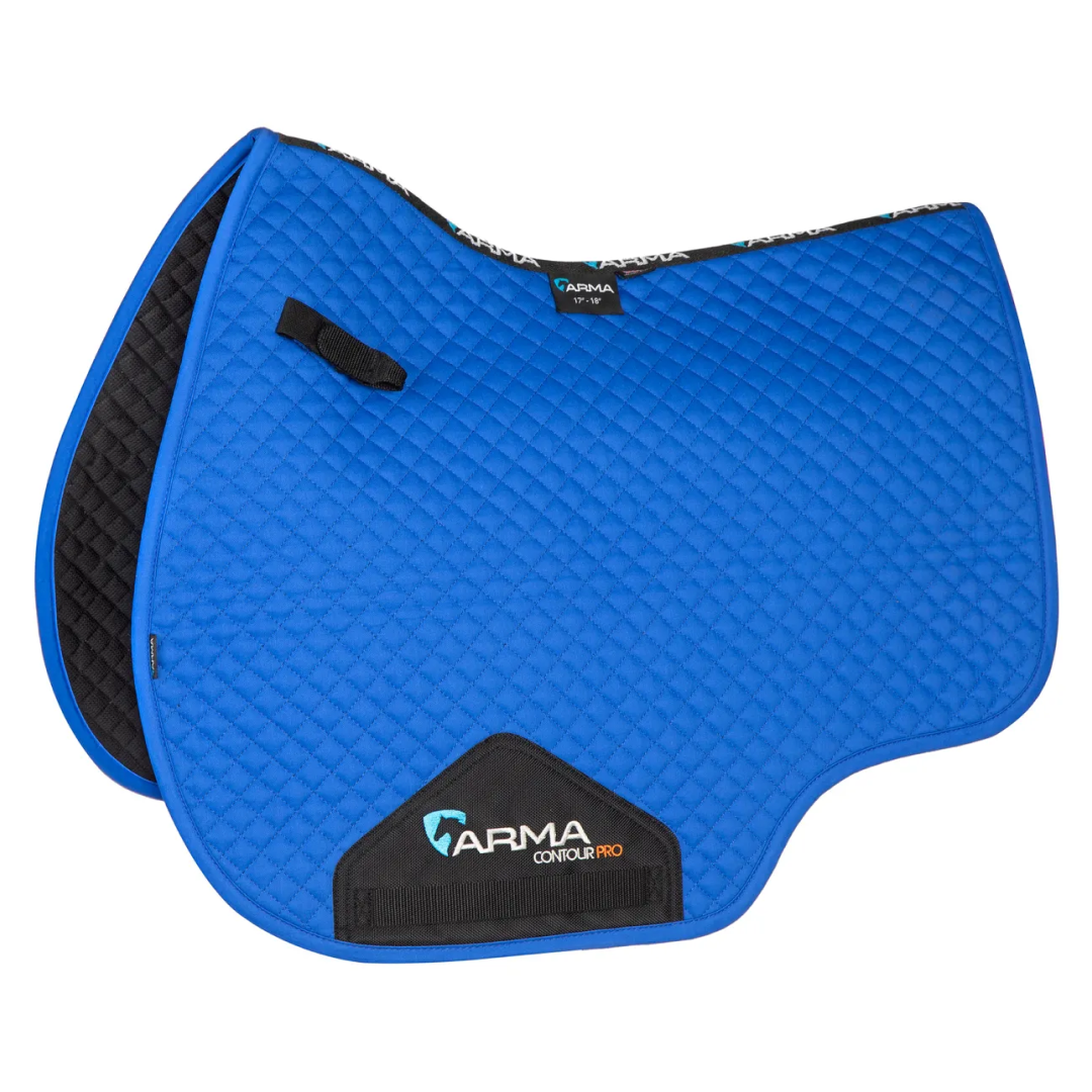 Shires ARMA Euro Cut Saddlecloth #colour_royal