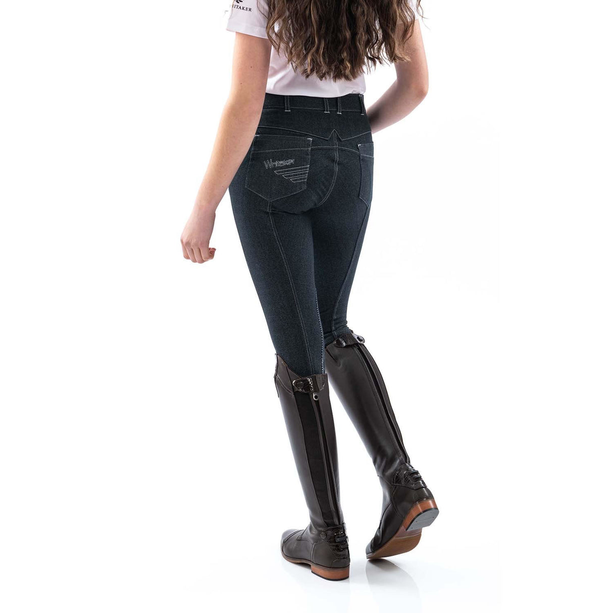 Whitaker Rawdon Damen Jeans-Strickreithose