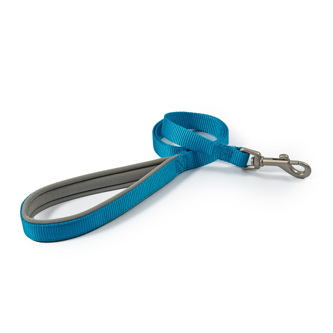 Ancol Viva Padded Lead #colour_blue