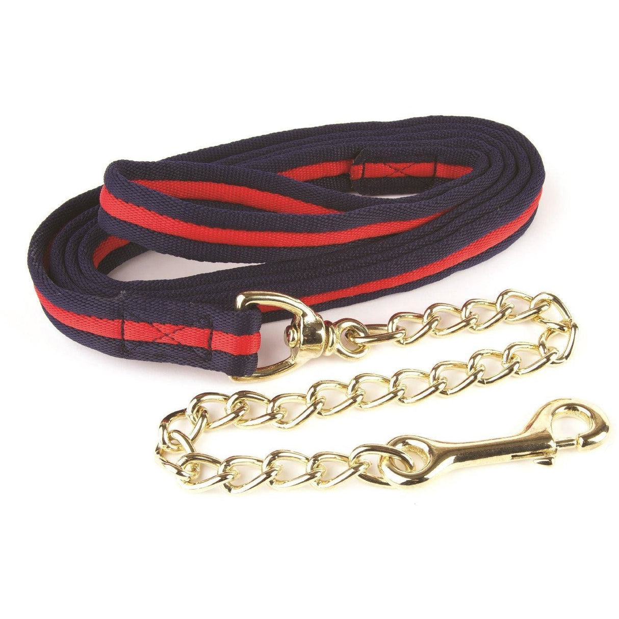 Hy Soft Webbing Führzügel mit Kette