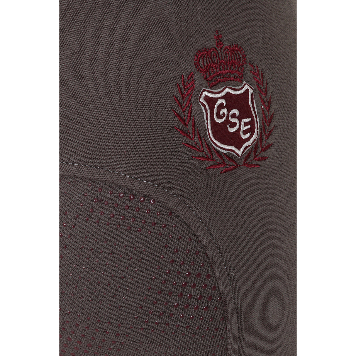 GS Equestrian Carol Damen-Reithose mit Vollbesatz, zweifarbig, Silikon