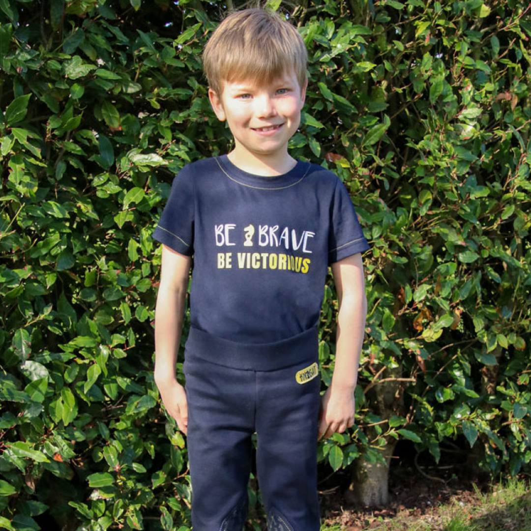 Kleiner Ritter sein mutiges T-Shirt