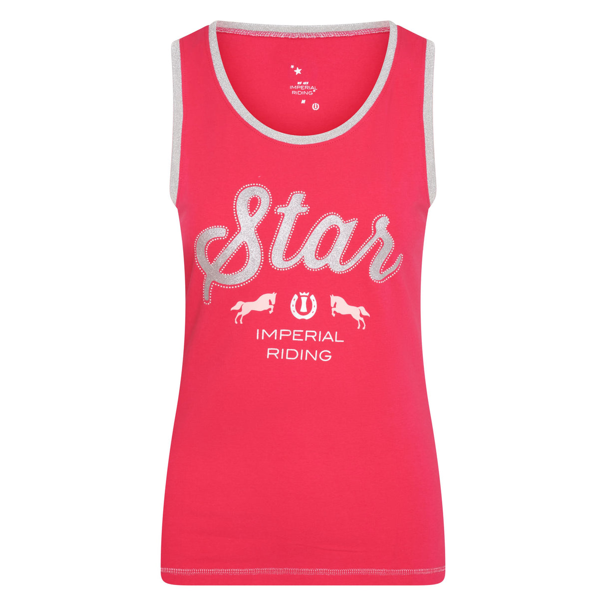 Imperial Riding Shimmer Top #colour_bright-rose
