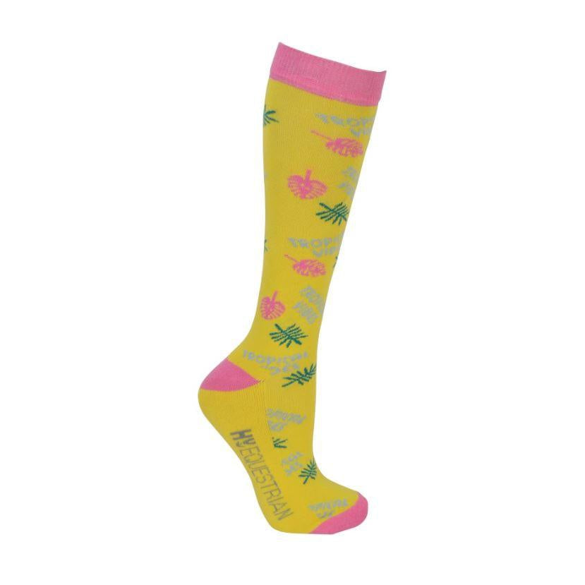Chaussettes Hy Equestrian Tropical Vibes