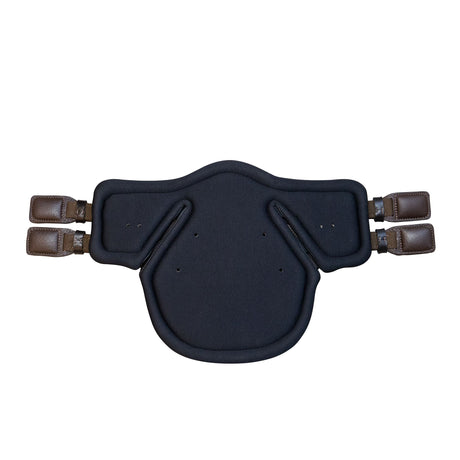 Stubben Equi-Soft® Belly Stud Girth with Cover - Ebony #colour_neoprene-black