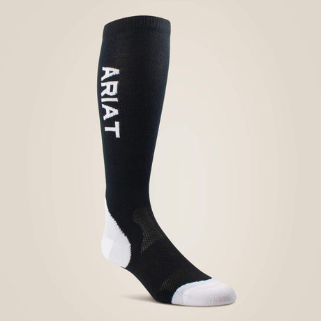 Ariat Ariattek Performance Socks #colour_black-white