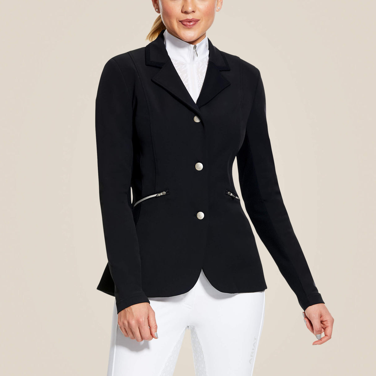 Ariat Women's Galatea Show Coat #colour_black