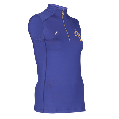 Shires Aubrion Team Sleeveless Base Layer #colour_navy