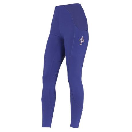 Shires Aubrion Ladies Team Riding Tights #colour_navy