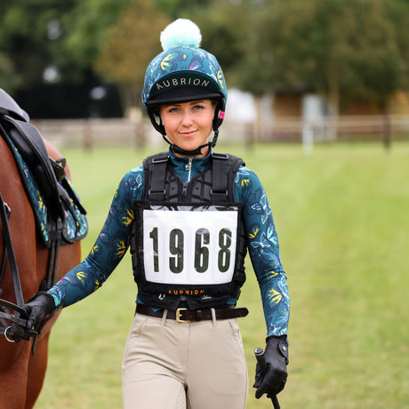 Shires Aubrion Hyde Park Ladies Cross Country Shirt #colour_butterfly