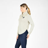 Weatherbeeta Ladies London Layer Long Sleeve Top #colour_irish-cream