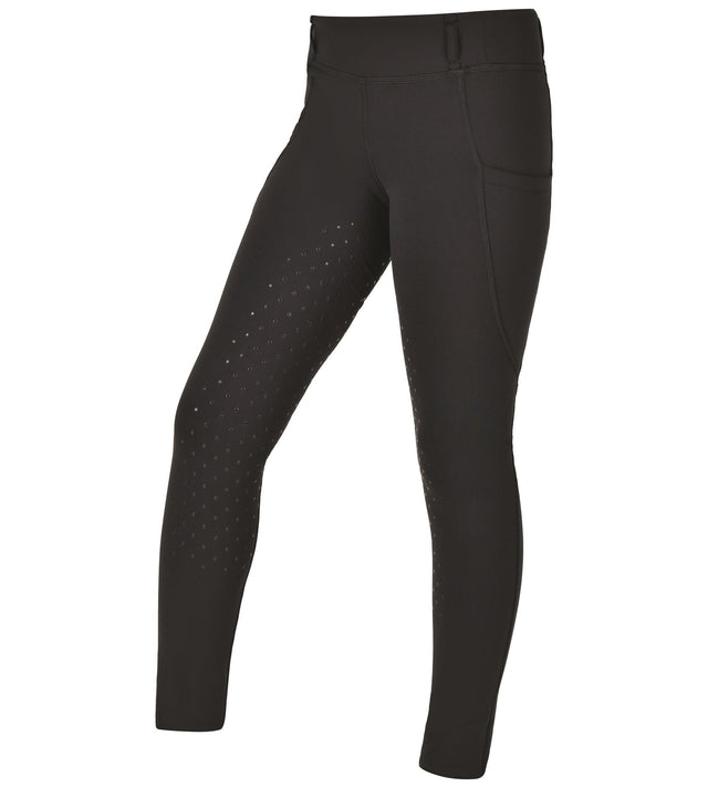 Dublin Kids Thermal Riding Tights #colour_black