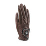Shires Aubrion Aachen Child's Riding Gloves #colour_brown
