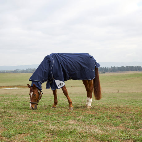 Weatherbeeta Comfitec Ultra 100G Detach-A-Neck Turnout #colour_navy