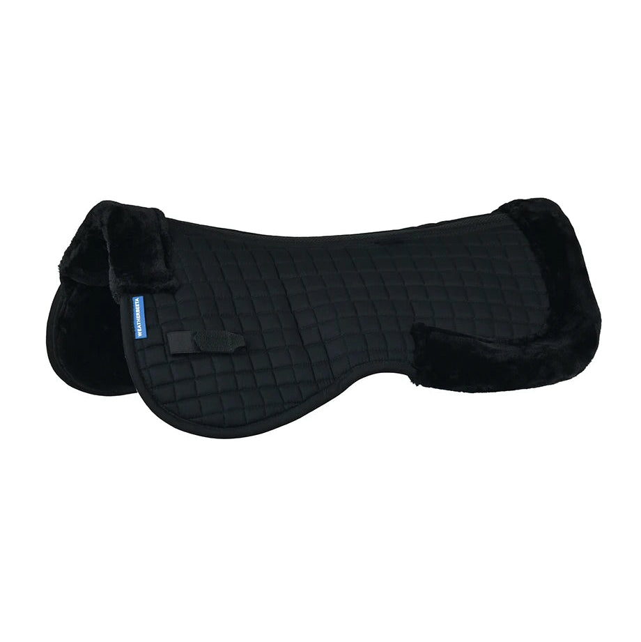 Weatherbeeta Prime Air-Tec Comfy Fleece Half Pad #colour_black