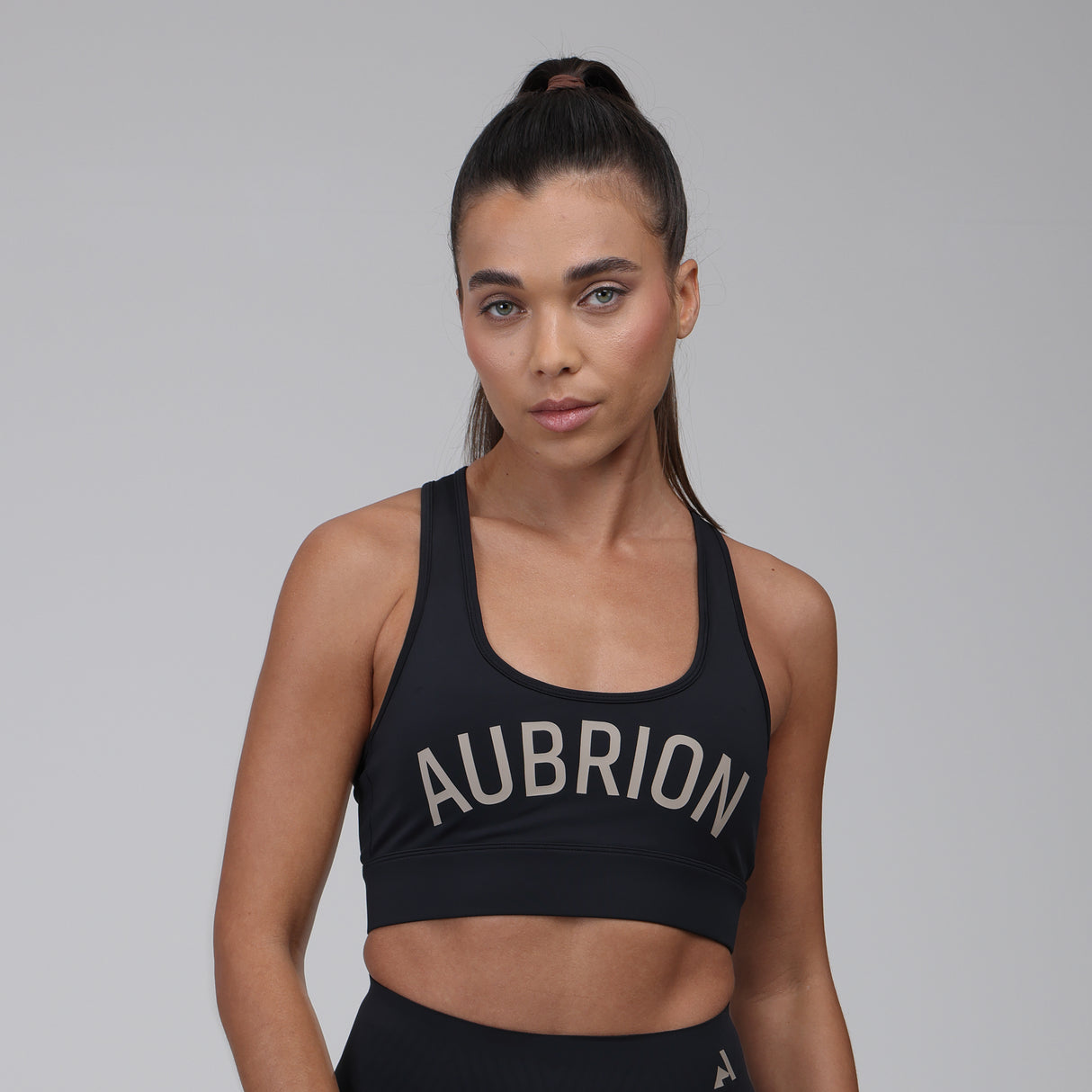 Shires Aubrion Ladies React Power Sports Bra #colour_shadow