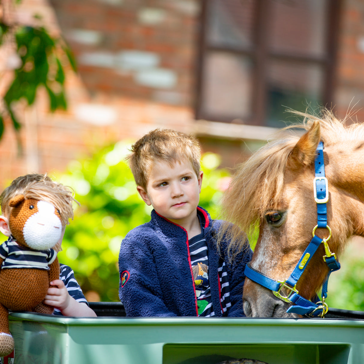 Shires Winnie & Me Fleece #colour_navy