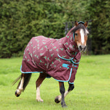 Shires Winnie & Me 200g Turnout Rug #colour_maroon