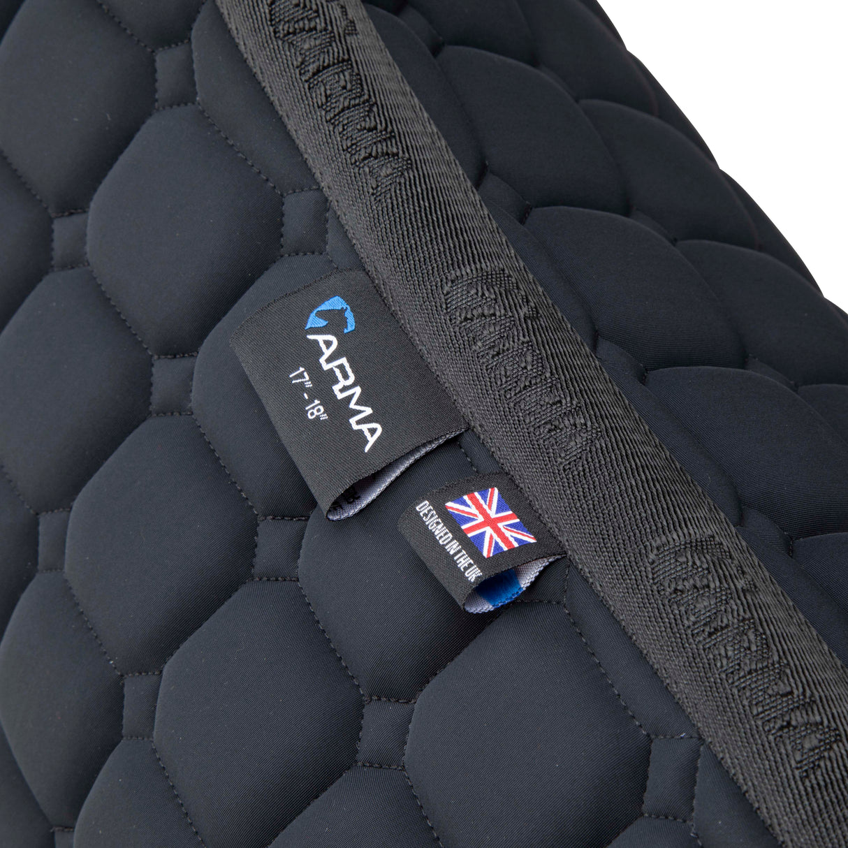 Shires ARMA Elegance 1.0 Jump Saddlecloth #colour_black