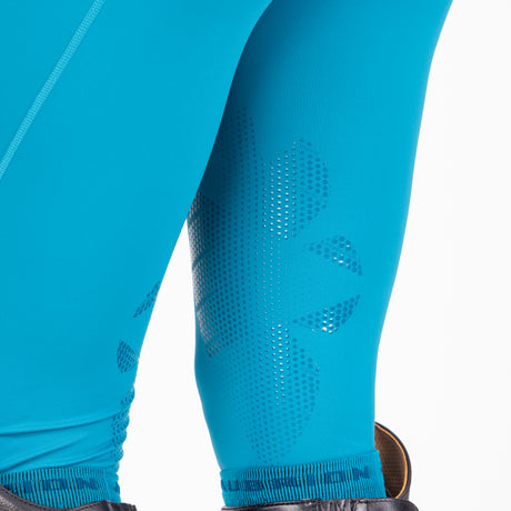 Shires Aubrion Ladies React Rythm Riding Tights #colour_kingfisher