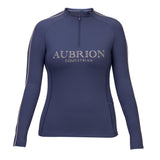 Shires Aubrion Equestrian Long Sleeve Base Layer #colour_midnight