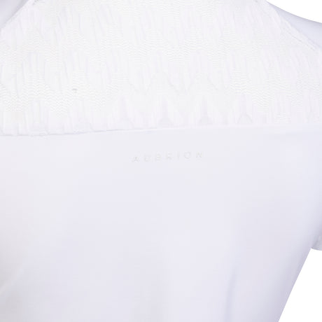 Shires Aubrion Optima VX Show Shirt - Young Rider #colour_white