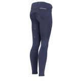 Shires Aubrion Optima LX Riding Tights - Young Rider #colour_navy