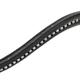Shires Velociti RAPIDA Micro Mixed Diamante Browband #colour_black