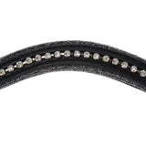 Shires Velociti RAPIDA Micro Mixed Diamante Browband #colour_black