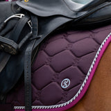 PS of Sweden Jump Signature Saddle Pad #colour_plum