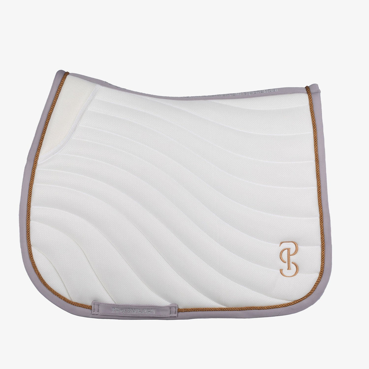 PS of Sweden Airflow Mesh Jump Saddle Pad #colour_white