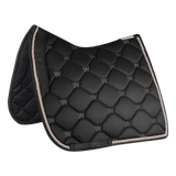 Waldhausen Valencia Saddle Pad #colour_black-rose-gold