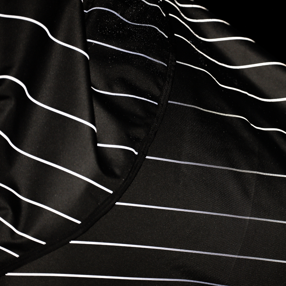 Horseware Ireland Amigo 1200D FieldSafe Reflectech Plus 250g Turnout Rug #colour_black-reflective-black