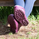 LBC Ladies Ultralight Ankle Boots #colour_burgundy